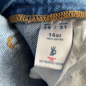 blue jeans with a perfect fit